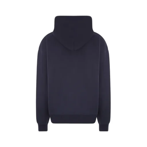 Floral Embroidered Drawstring Hoodie