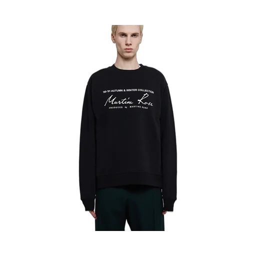 Slogan Printed Crewneck Sweatshirt