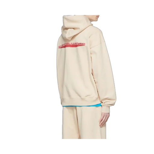 Logo Print Drawstring Hoodie