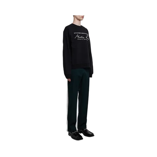 Slogan Printed Crewneck Sweatshirt