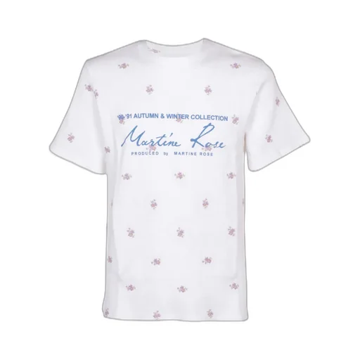 Logo Printed Round Collar T-Shirt