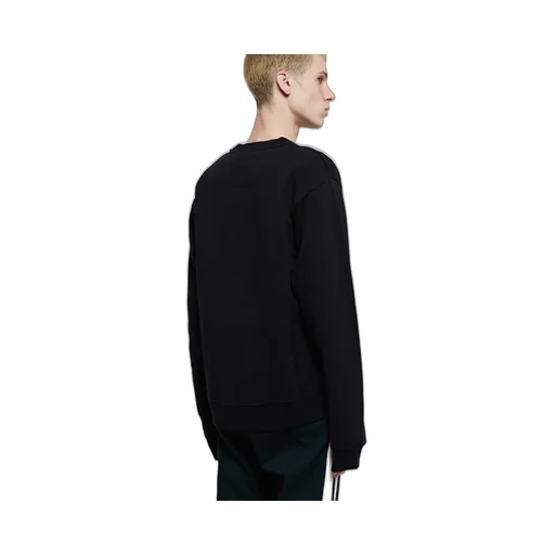 Slogan Printed Crewneck Sweatshirt
