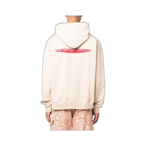 Logo Print Drawstring Hoodie