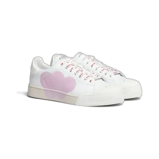 Graphic Printed Lace-Up Sneakers