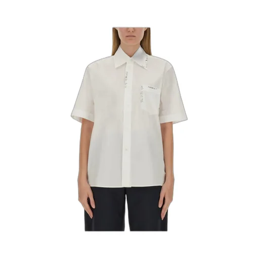 Short-Sleeved Button-Up Shirt