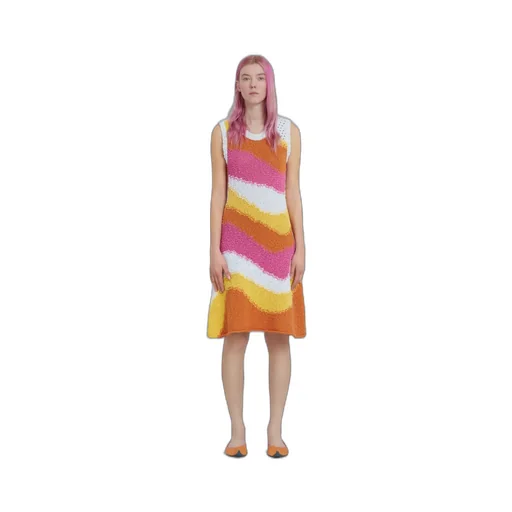 Sleeveless Knitted Dress