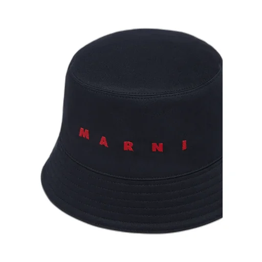 Logo Embroidered Twill Bucket Hat