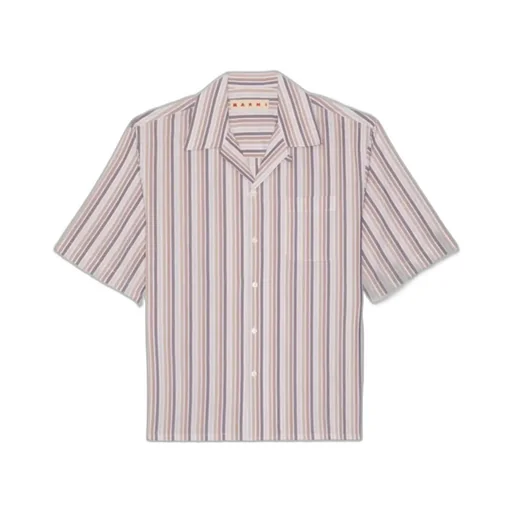 Striped Short-Sleeved Shirt