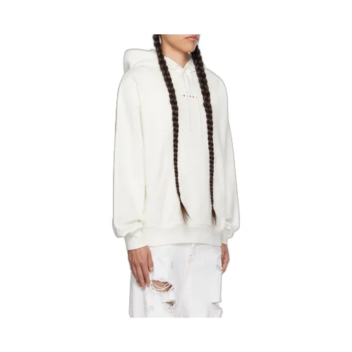Logo Printed Drawstring Hoodie