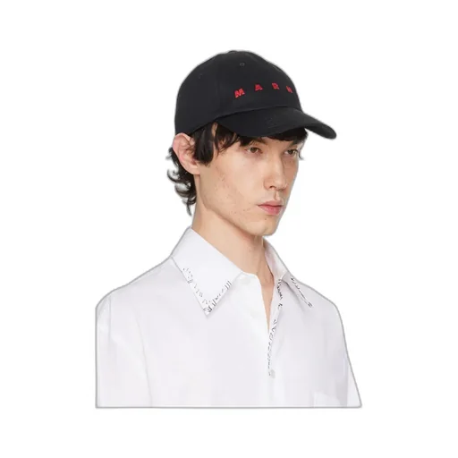 Logo Embroidered Curved-Peak Baseball Cap