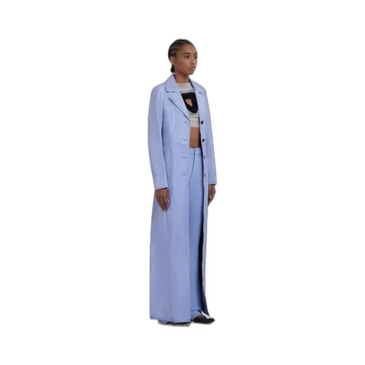High-Waist Flared Tailored Trousers