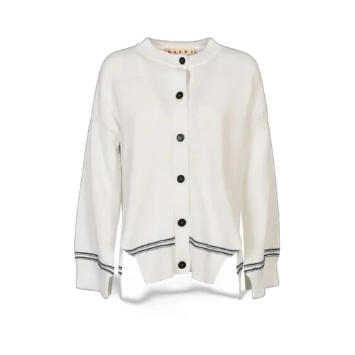 Logo-Embroidered Cardigan