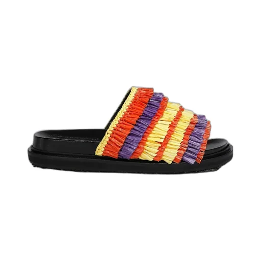 Fringe Slide Sandal