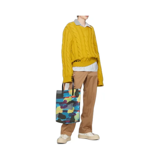 Graphic-Print Tote Bag