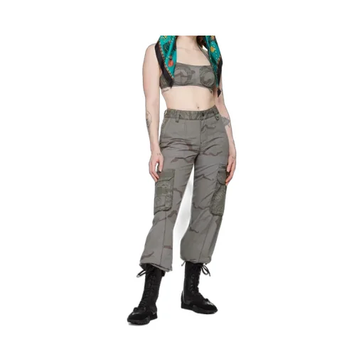 Camouflage Pattern Printed Bra
