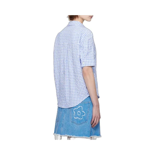 Seersucker Checked Shirt