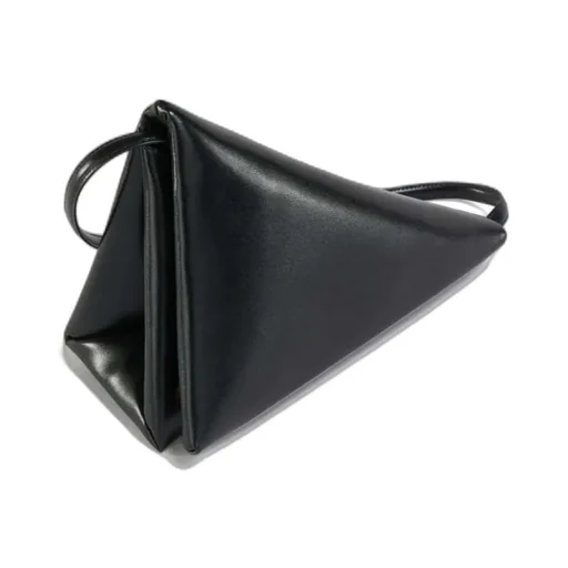 Triangle Foldover Shoulder Bag