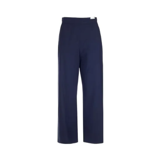 Wide-Leg High-Waisted Trousers