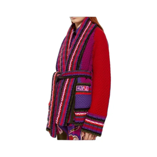 Oversized Colorblock Cardigan