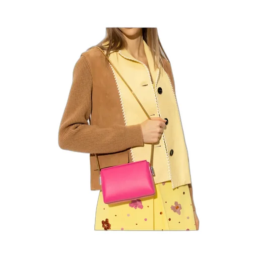 Foldover Top Chained Shoulder Bag