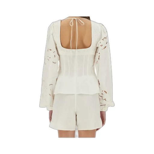 Regenerated Rear Tie Fastened Shirt