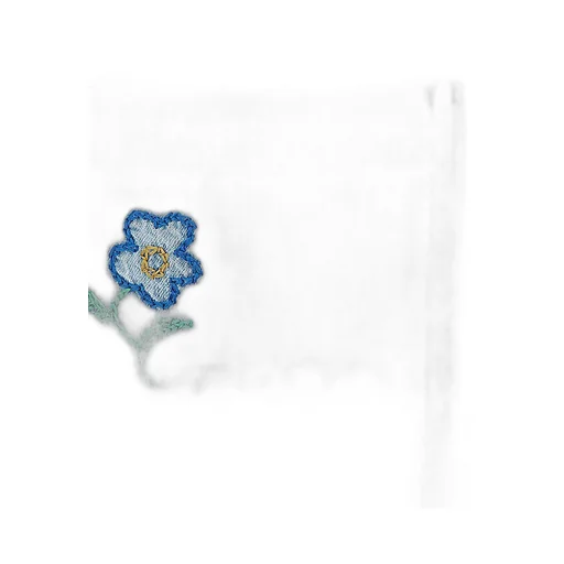 Embroidered-Logo Denim Shorts