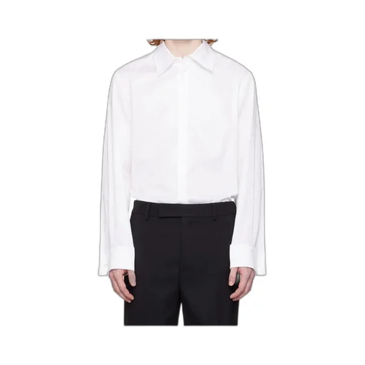 Moon-Jacquard Poplin Shirt