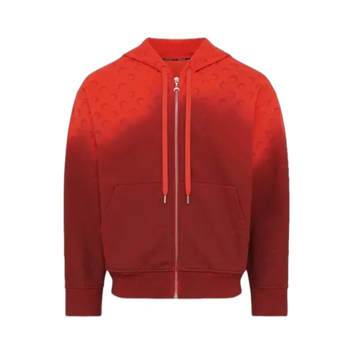 Moon Faded Fleece Zipped Hoodie