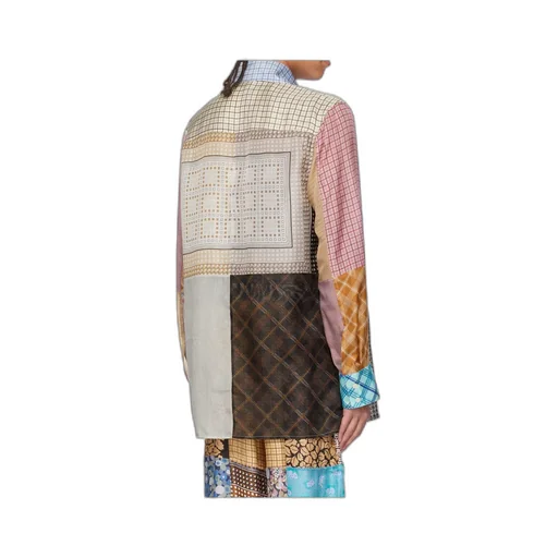 Regenerated Silk-Scarves Shirt