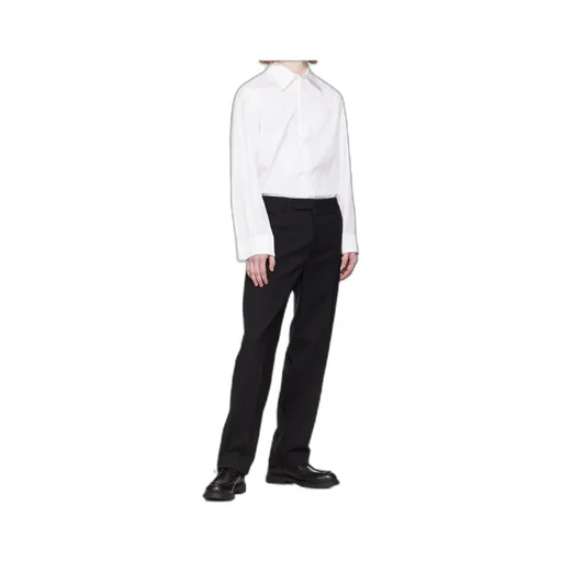 Moon-Jacquard Poplin Shirt