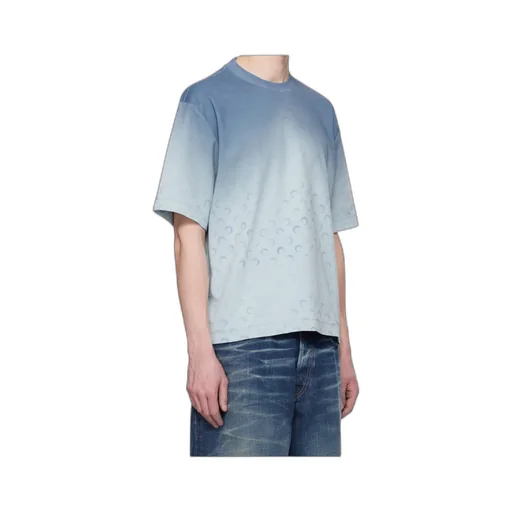Moon Faded Crewneck T-Shirt