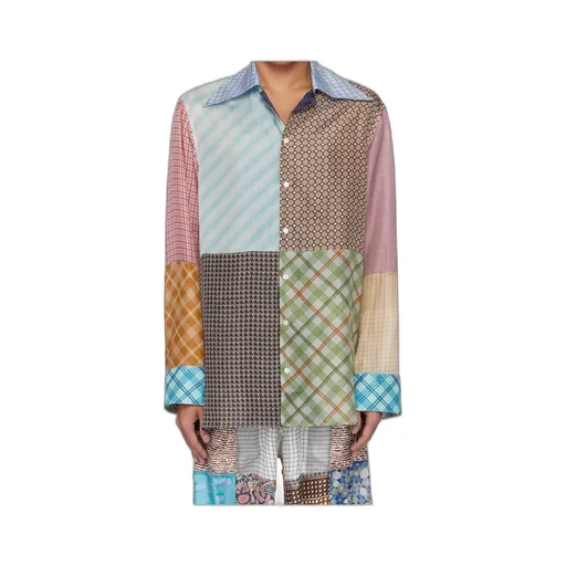 Regenerated Silk-Scarves Shirt