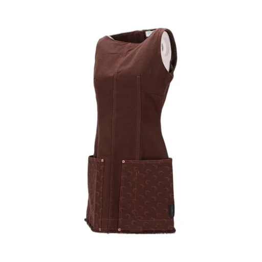 Moon Jacquard Twill Mini Dress