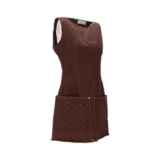 Moon Jacquard Twill Mini Dress