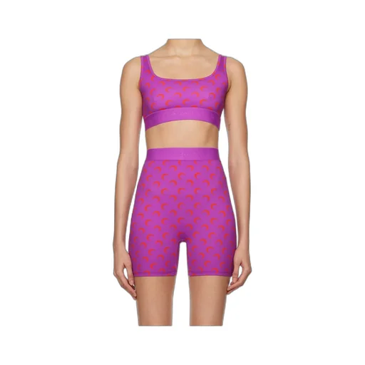 Moon Printed Sports Bra