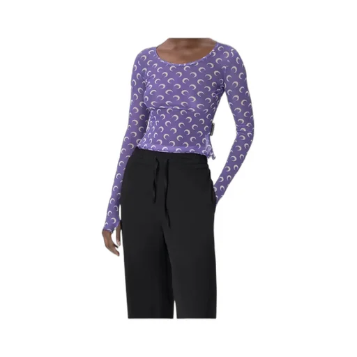 Recycled Moon Mesh Second Skin Cropped Top