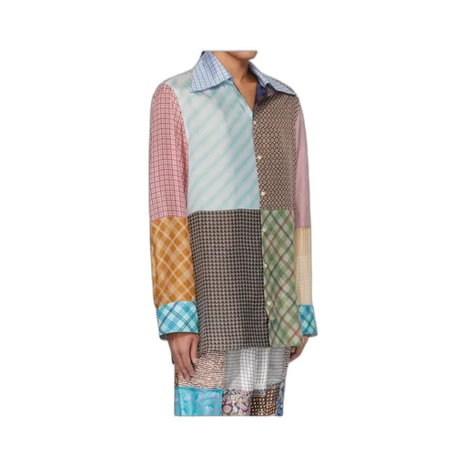 Regenerated Silk-Scarves Shirt