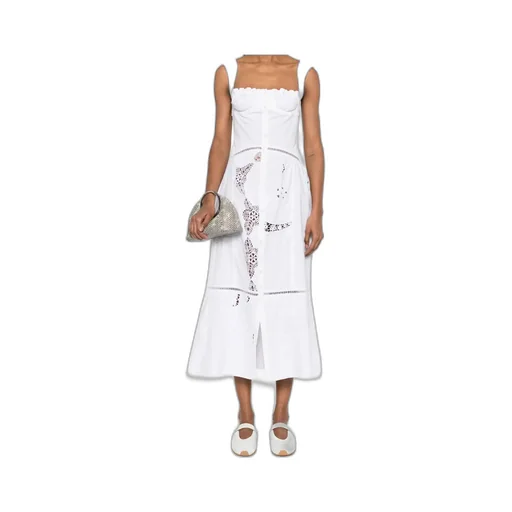 Regenerated Unlined Midi Dress