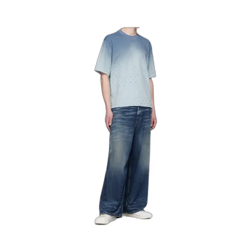 Moon Faded Crewneck T-Shirt