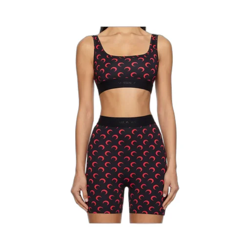 Moon Printed Sports Bra