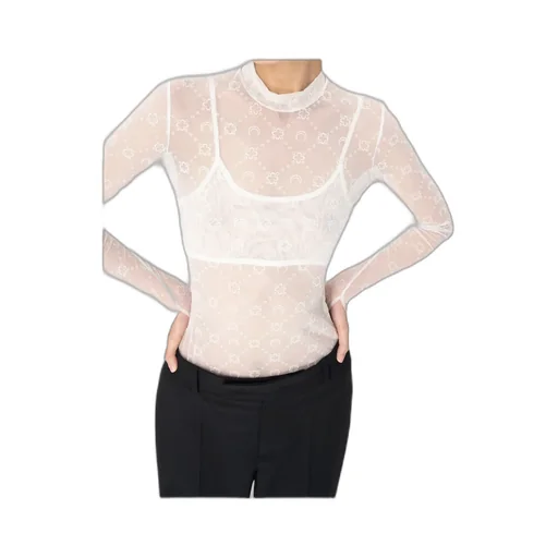 Second Skin Semi-Sheer Top