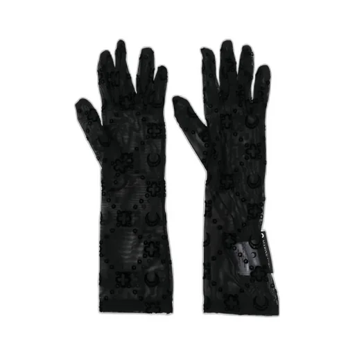 Moon Monogram Semi Sheer Gloves