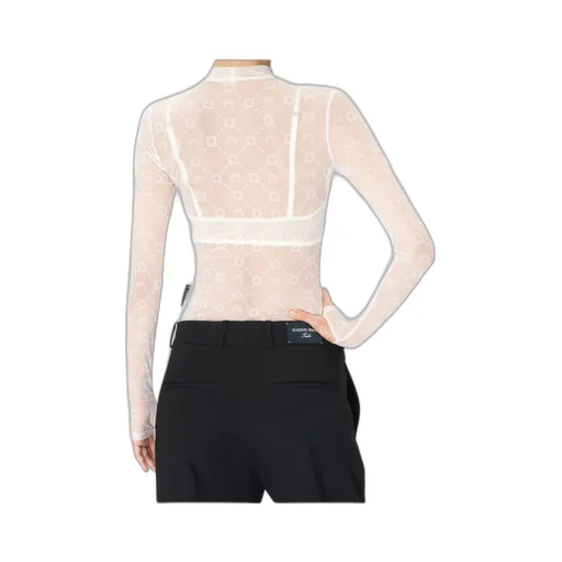 Second Skin Semi-Sheer Top