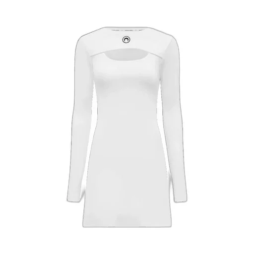 Fitted Mini Dress With Cut-Out