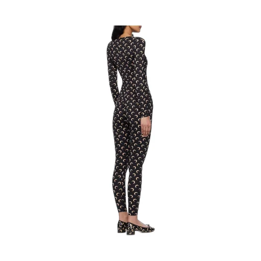 Logo Monogram Crewneck Jumpsuit