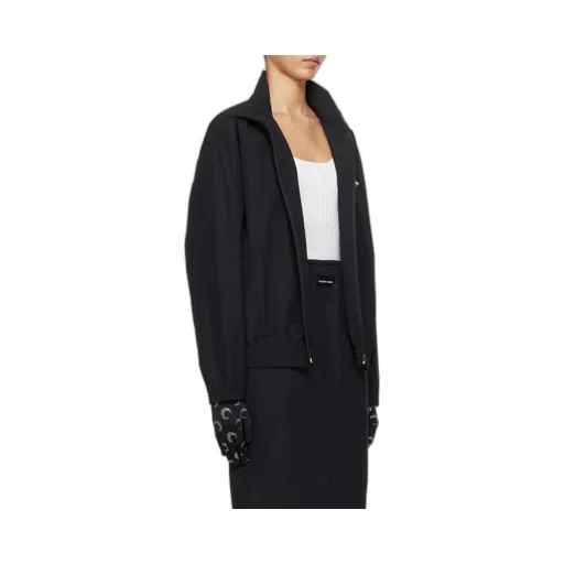 Logo Embroidered Sport Track Jacket