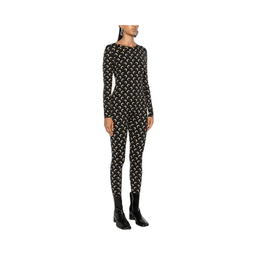 Logo Monogram Crewneck Jumpsuit
