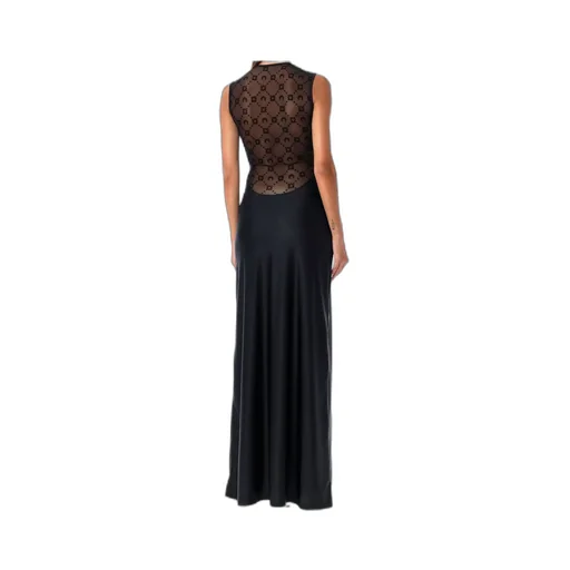 Draped Sleeveless Tank Dress