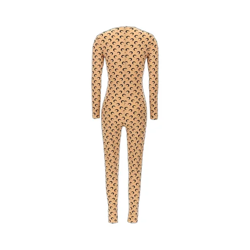 Logo Monogram Crewneck Jumpsuit