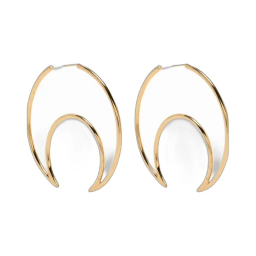 Moon-Shaped Earrings